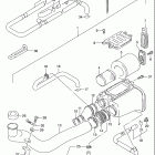 LT-F250 Quad Runner 2WD Воздухозаборник