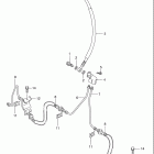 LT-F250 Quad Runner 2WD Передние тормозные трубки