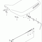 LT-F160 Quad Runner Сидение