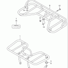 LT-F160 Quad Runner Багажник