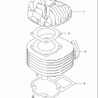 LT80 Quad Sport Цилиндр