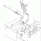 LT-F160 Quad Runner Маятник задний