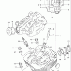 LT-F160 Quad Runner Головка цилиндра