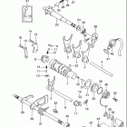 LT-F160 Quad Runner Механизм  переключения передач