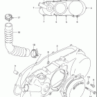 LT80 Quad Sport Crankcase left cover