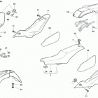 SMR 450/530-R Panel, fenders, seat