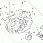 SMR 450/530-R R.h. half crankcase