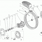 TC 450-510 - TXC 250-450-510-TE 250-310-450-510-SMR 450-510 Txc 250-450-510  /  2009, ruota posteriore - rear wheel