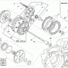 TC 450-510 - TXC 250-450-510-TE 250-310-450-510-SMR 450-510 Primary drive, clutch