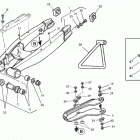 SMR 450/530-R Rear swing arm