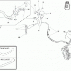 SMR 450/530-R Front hydraulic brake