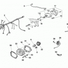 CR-WR-WR U.S.A. 125 Main wiring harness, electrical parts (wr, wr u.s.a. 125...