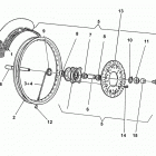 TE-SM 610ie Front wheel (sm 610ie)