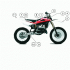 CR-WR-WR U.S.A. 125 Trim (colour code g) (cr - wr u.s.a. 125)