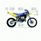 WR 250-WR 250 U.S.A. Trim (colour code e) (wr 250)