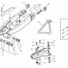 SMR 450-R Rear swing arm