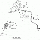 TE-SM 610ie Front hydraulic brake (sm 610ie)