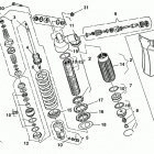 CR-WR-WR U.S.A. 125 Rear suspension (wr 125)