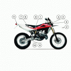 WR 250-WR 250 U.S.A. Trim (colour code g) (wr 250)