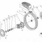 TC-TE 250-450-510-SMR 400-450-510 Заднее колесо