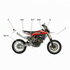 TC-TE 250-450-510-SMR 400-450-510 Transfer (color code g) (smr 400-450-510)
