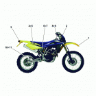 TC-TE 250-450-510-SMR 400-450-510 Transfer (color code e) (te 250-450-510)