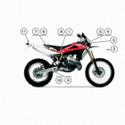 WR 250-WR 250 U.S.A. Trim (colour code g) (wr 250)