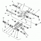 WR 250-WR 250 U.S.A. Rear suspension linkage