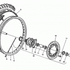 WR 250-WR 250 U.S.A. Переднее колесо