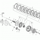 WR 250-WR 250 U.S.A. Clutch, primary drive