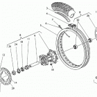 SM 450 RR Заднее колесо