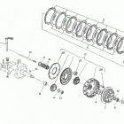 WR 250-WR 250 U.S.A. Clutch, primary drive