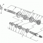 WR 250-WR 250 U.S.A. Трансмиссия