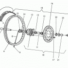 SM 450 RR Переднее колесо