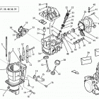 TE - SM 610 Cylinder head, cylinder