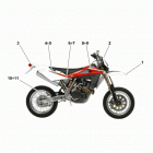 TC-TE 250-450-510-SMR 400-450-510 Transfer (color code g) (smr 400-450-510)