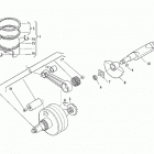 TE - SM 610 Piston, crankshaft