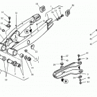 SM 450 RR Rear swing arm- fourche arriere-