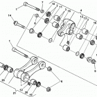 TE - SM 610 Rear suspension linkage