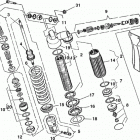 WR 250-WR 250 U.S.A. Задняя подвеска