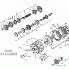 TE - SM 610 Transmission, clutch