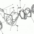 CR, WR, WR U.S.A. 125 Воздушный фильтр