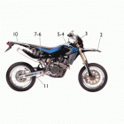 TC 250-450-TE 250-450-SM 450 R Transfer (color code g) black (sm 450 r)