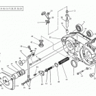 TE 570-SM 570 R R.h. half crankcase