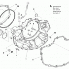 TC 250-450-TE 250-450-SM 450 R R.h. half crankcase covers