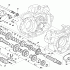 TC 250-450-TE 250-450-SM 450 R Transmission, shifter 6 speed (te 250-450-sm 450 r)