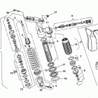 WR, CR 125 Задняя подвеска