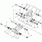 TE 570-SM 570 R Rear suspension linkage