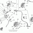 TC 250-450-TE 250-450-SM 450 R Front hydraulic brake (tc 250-450-sm te 250-450-sm 450 r...