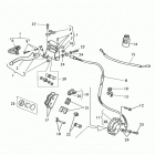 TE, TC 570-SM 570 R Front hydraulic brake
